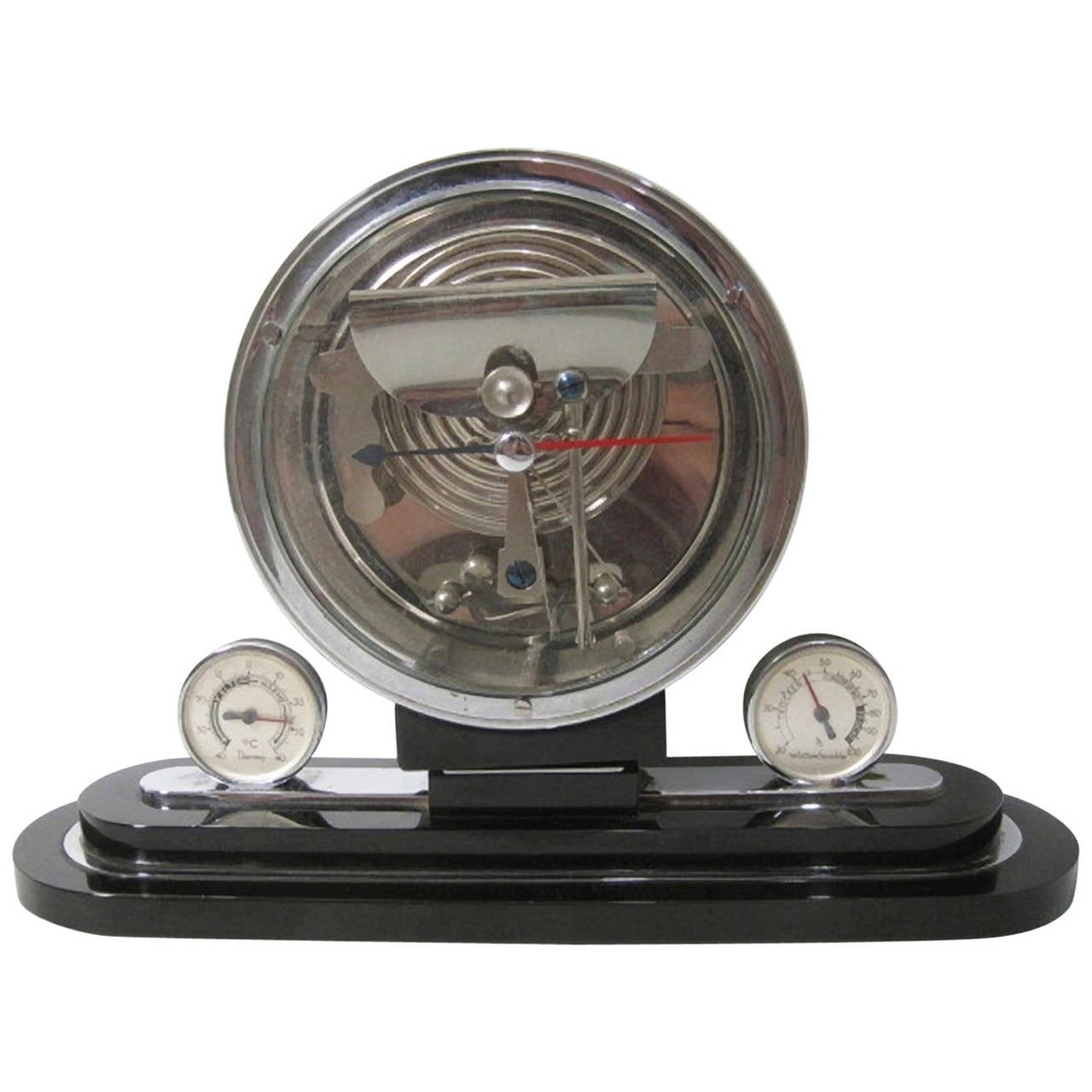 German Art Deco Desk Top Barometer and Weather Station