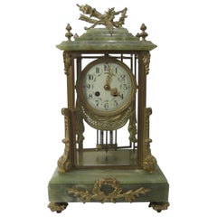 Antique 19th Century French Mantel Clock, Louis XVI Style