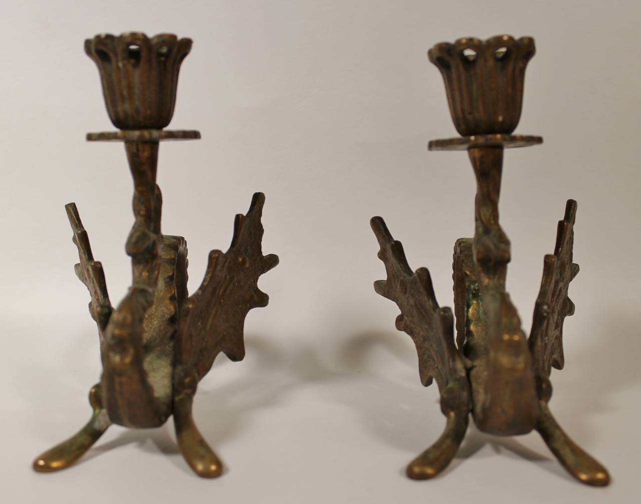 Art Deco Bronze Dragon Candle Holders

Free shipping within the United States and Canada.