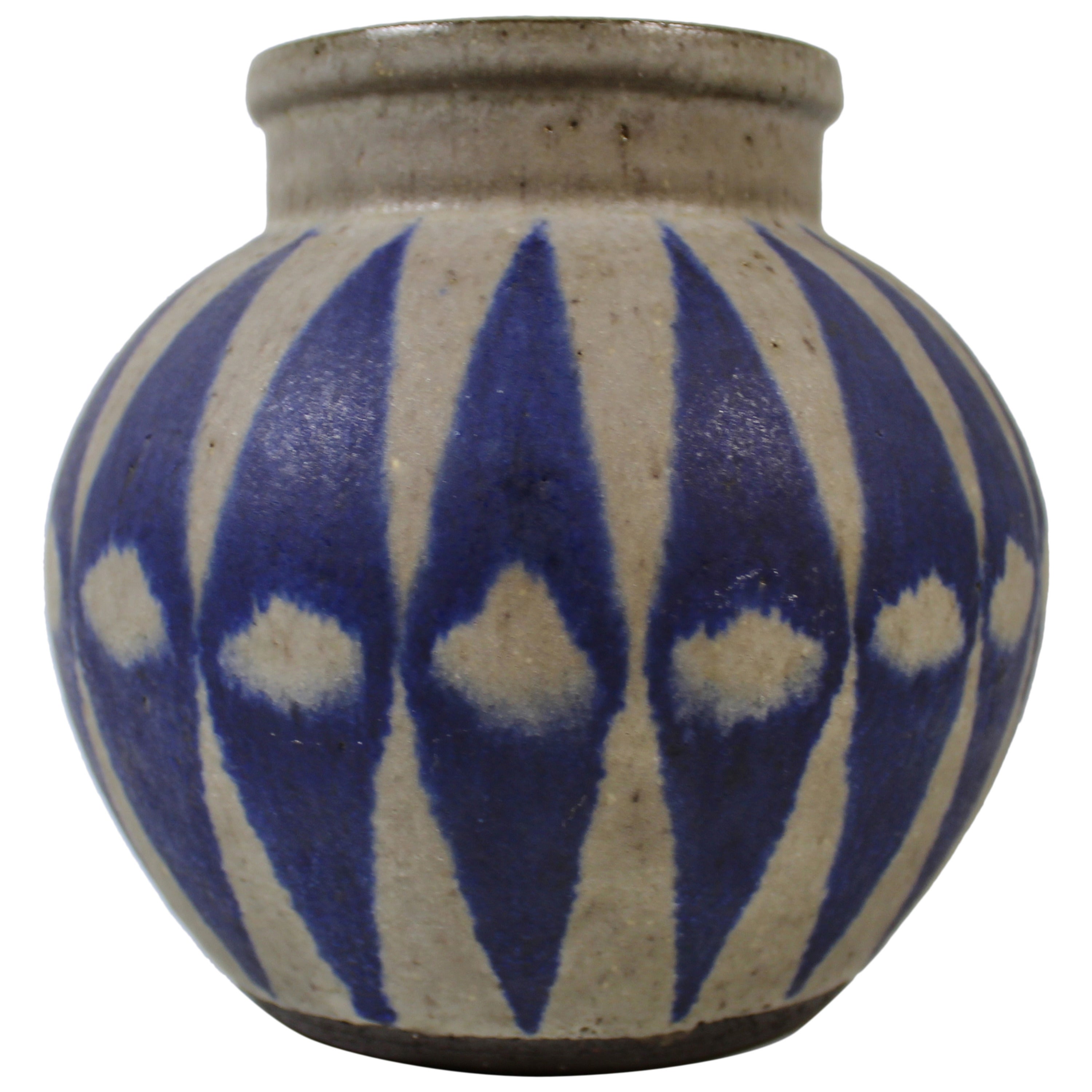 Thomas Toft Pottery Vase, Danish Mid-Century Modern