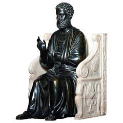 18th Century Italian Statue of Saint Peter