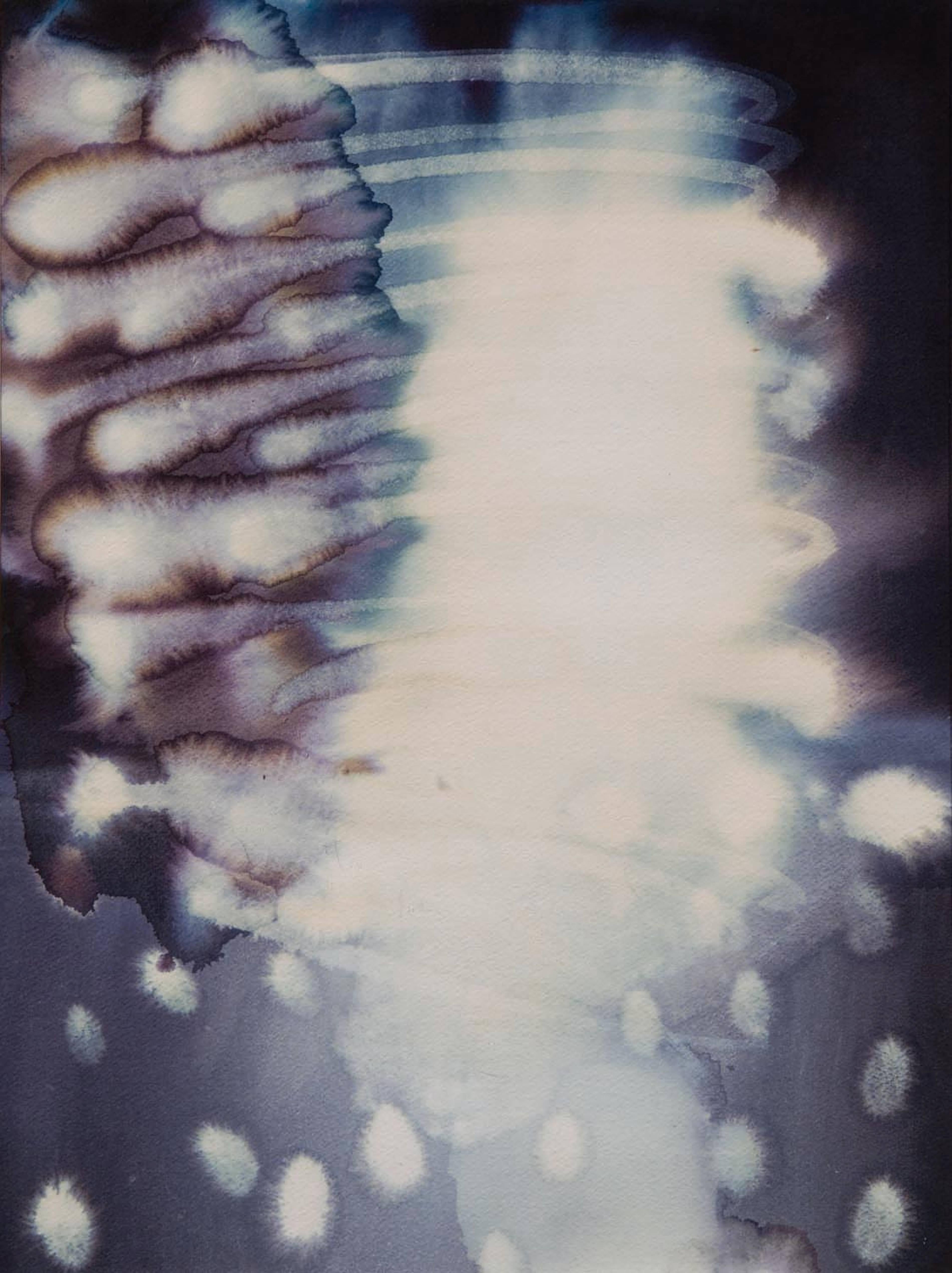 Ross Bleckner Abstract Painting - Not Being Born