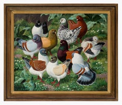 The Fashion Parade - 20 century animal painting by Charles Frederick Tunnicliffe