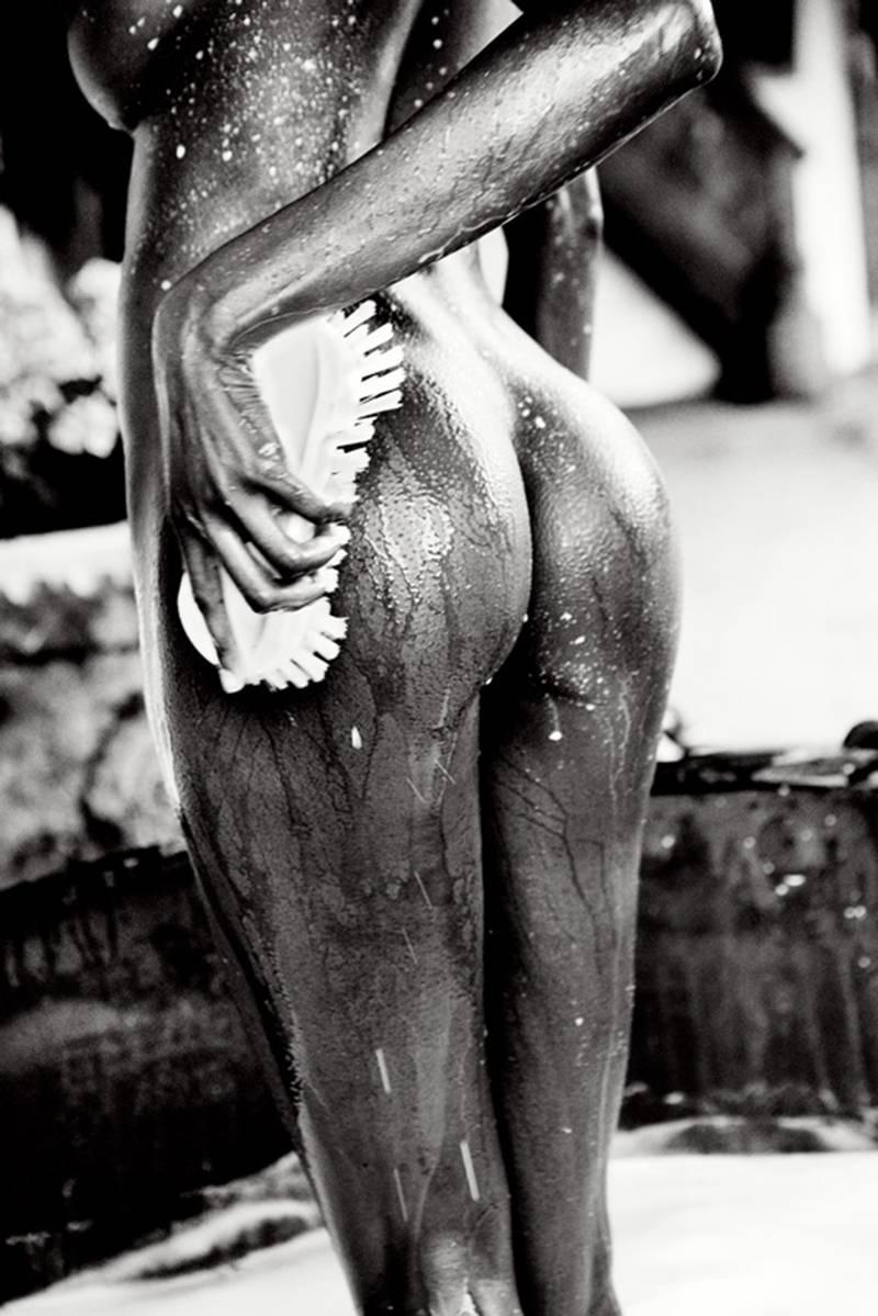 Ellen von Unwerth Color Photograph - A scrub a day, Bavaria