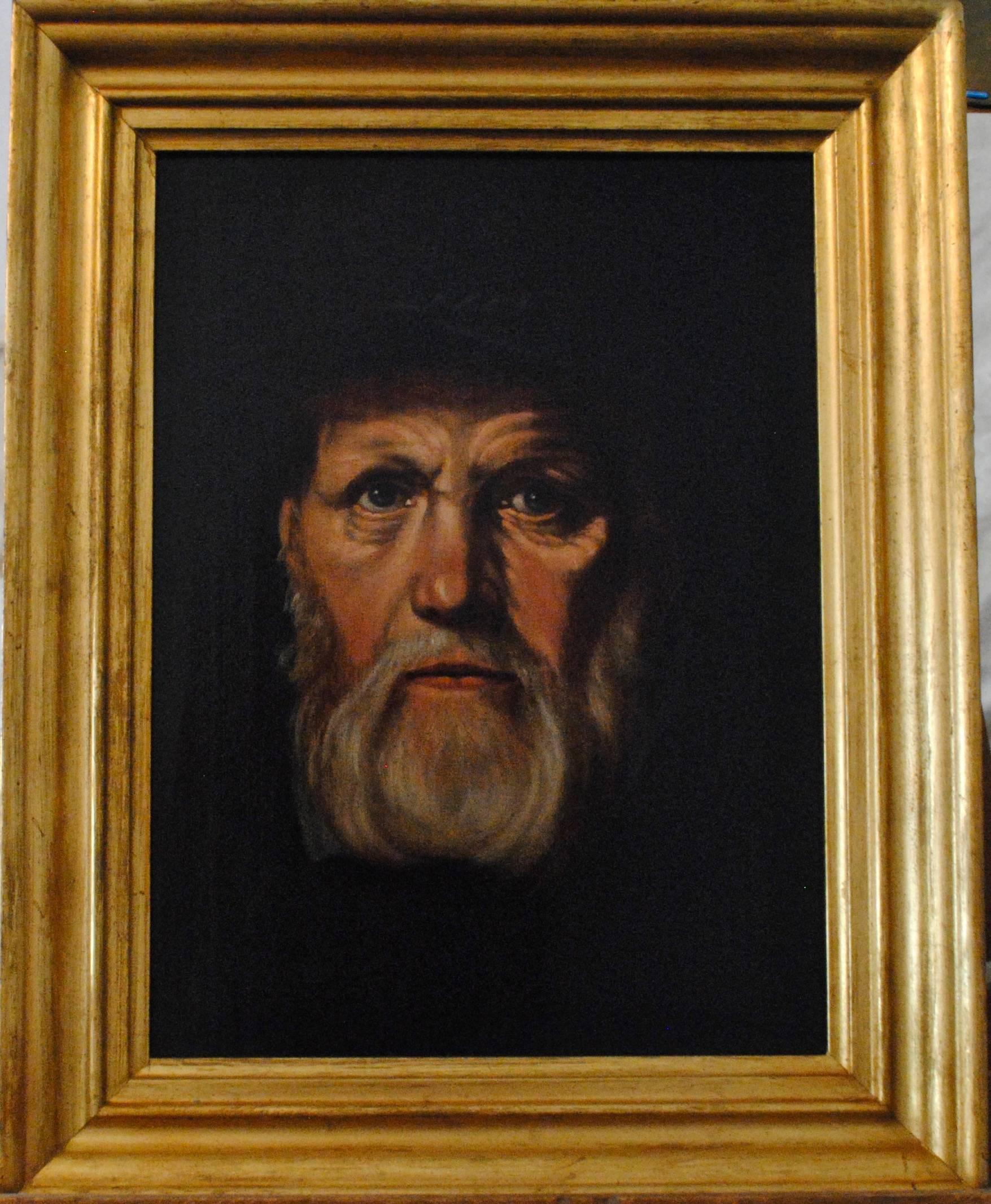 Portrait Painting of Dirck Volckertsz Coornhert - 17th Century Old Master in Oil For Sale 6