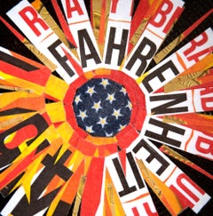 Fire and Fury - Contemporary, 21st Century, Mixed Media, Abstract Sculpture