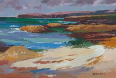 West Coast, Iona - Late 20th Century, Landscape Painting by Donald McIntyre