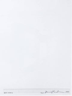 Anne Rohart in Yves Saint Laurent, 1983. Black & White Photography, Modern Print