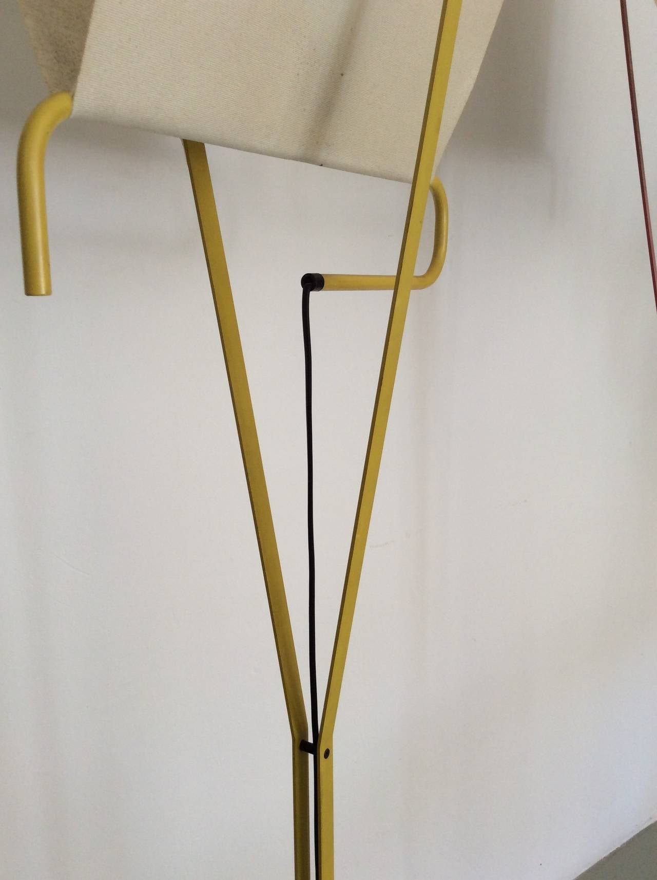 20th Century Arteluce Falena Floor Pair of Lamps by Piero De Martini For Sale