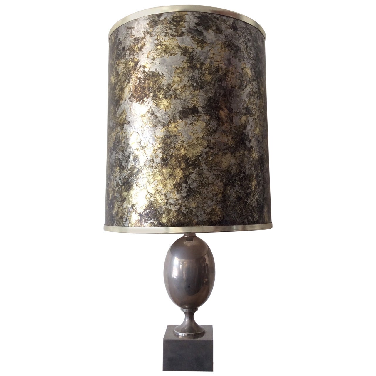 Table Lamp by Philippe Barbier, 1970s For Sale