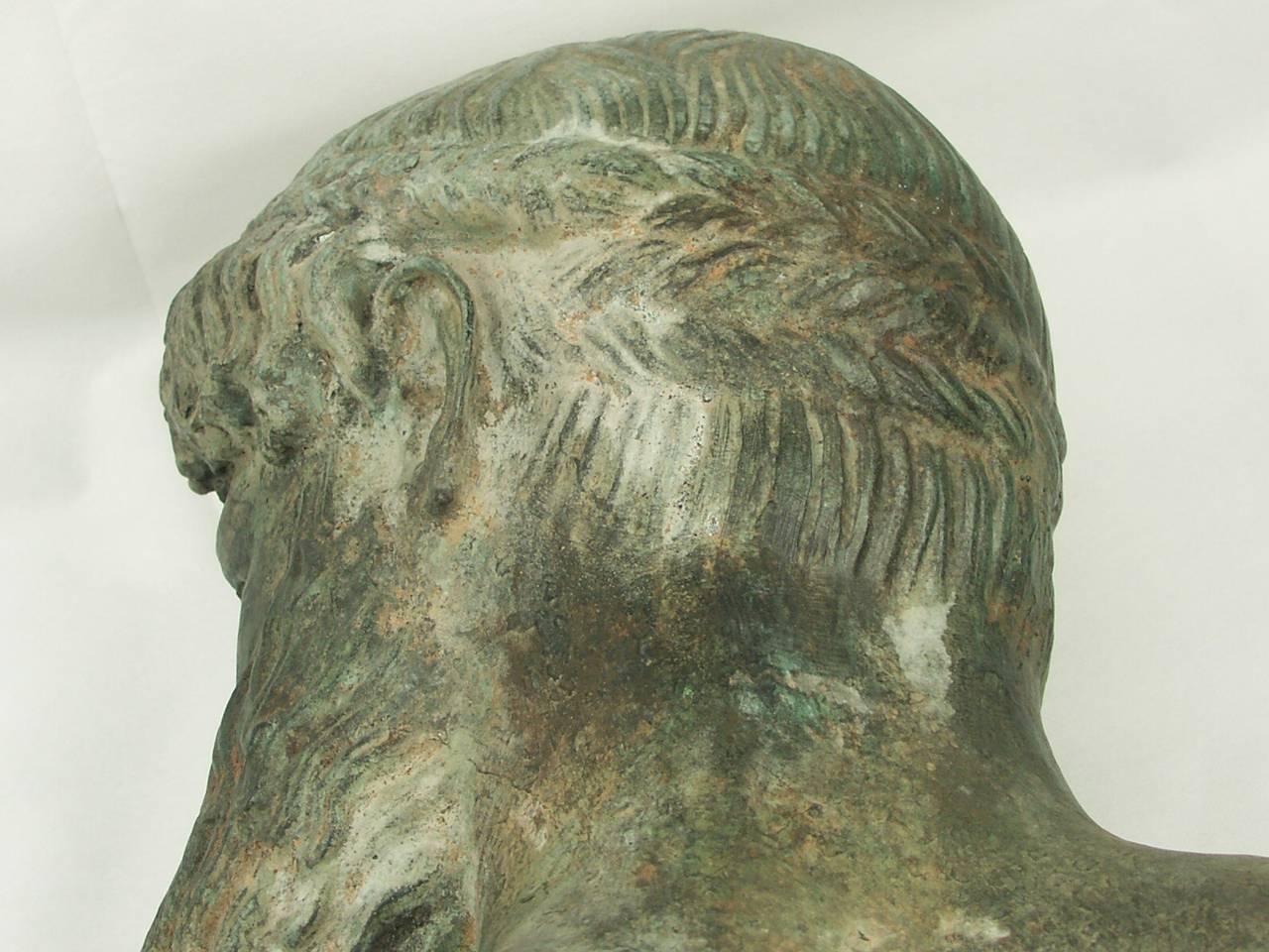19th Century Rare Bronze Bust of Zeus 1