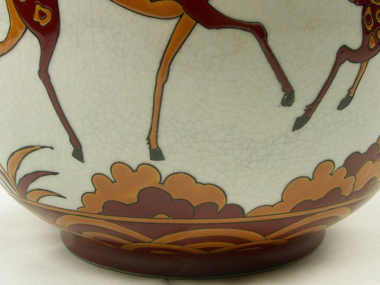 Late 20th Century Important Vase By Keralouve ( Lalouvière ) For Sale
