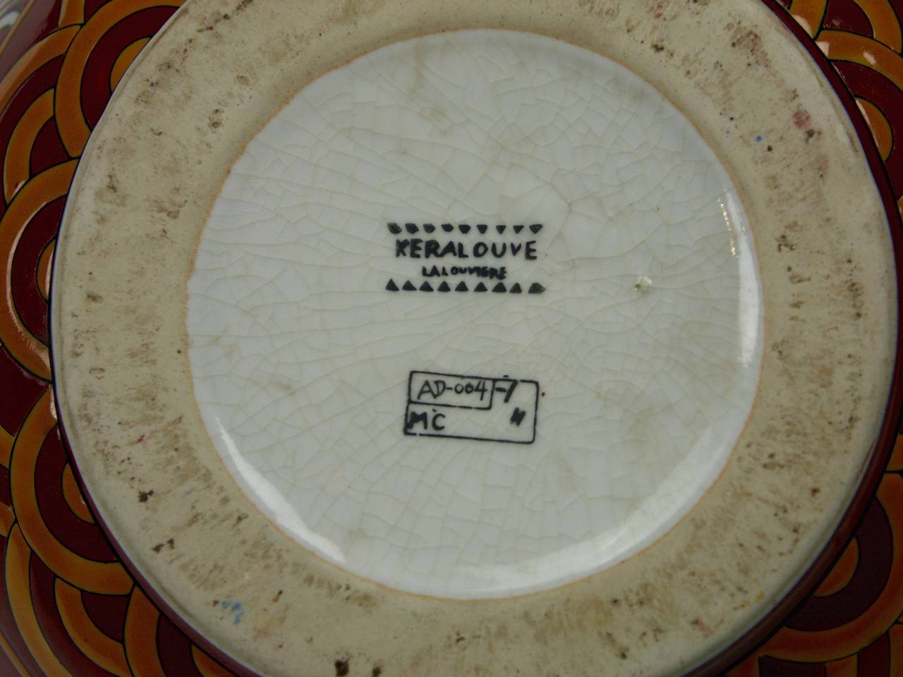 Earthenware Important Vase By Keralouve ( Lalouvière ) For Sale
