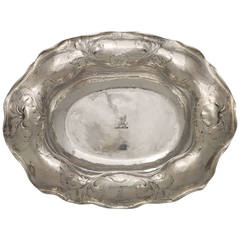 Used American .9584 Solid Silver Martele Bowl