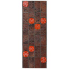 Tile Top Table in the Style of Roger Capron