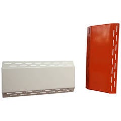 Set of Danish Modern Enameled Sconces by Knud Christiansen