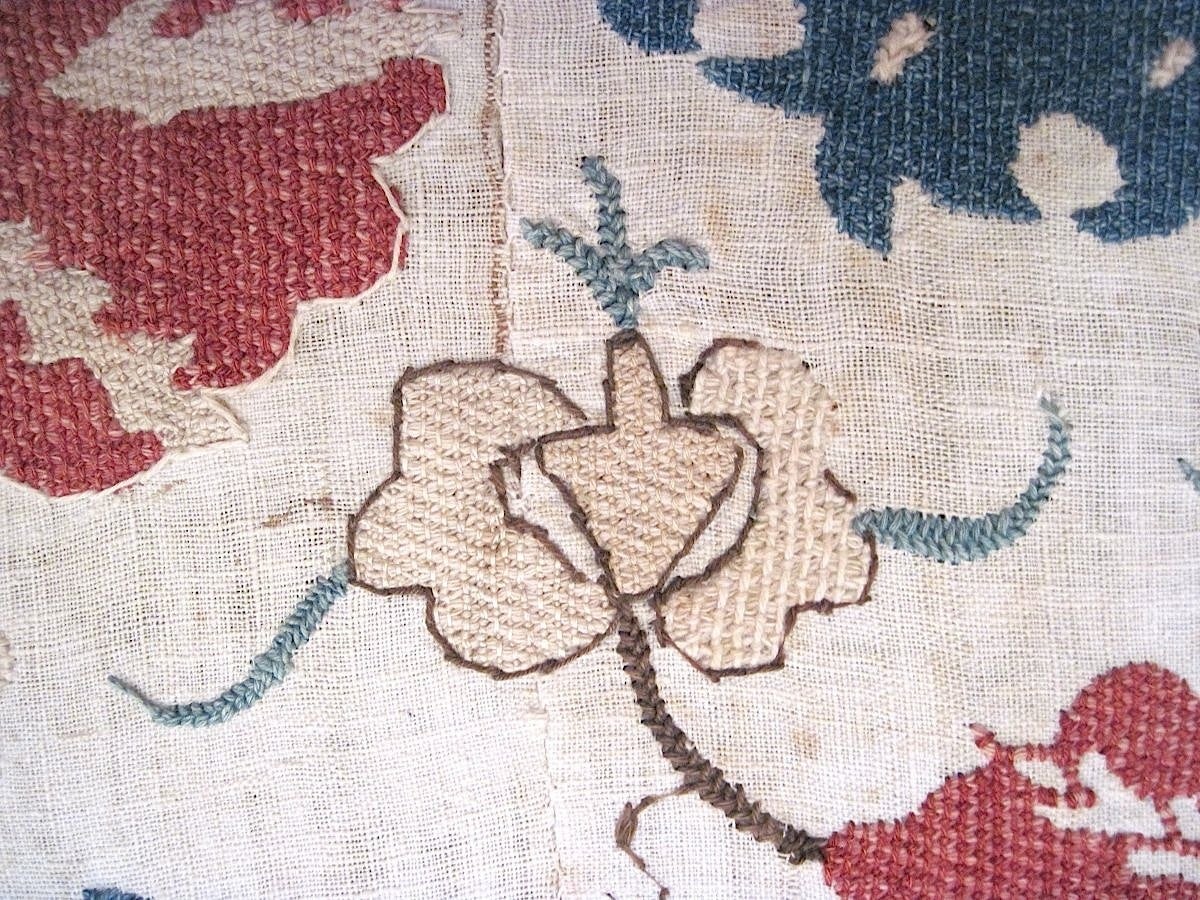 Ottoman Silk Embroidered Cover, 18th Century 2