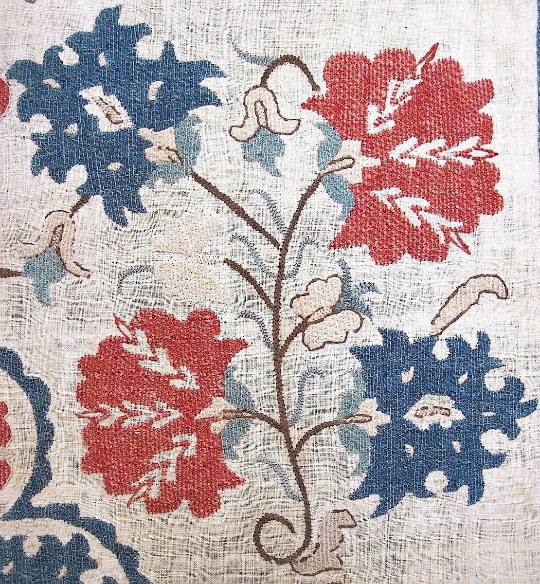 Other Ottoman Silk Embroidered Cover, 18th Century