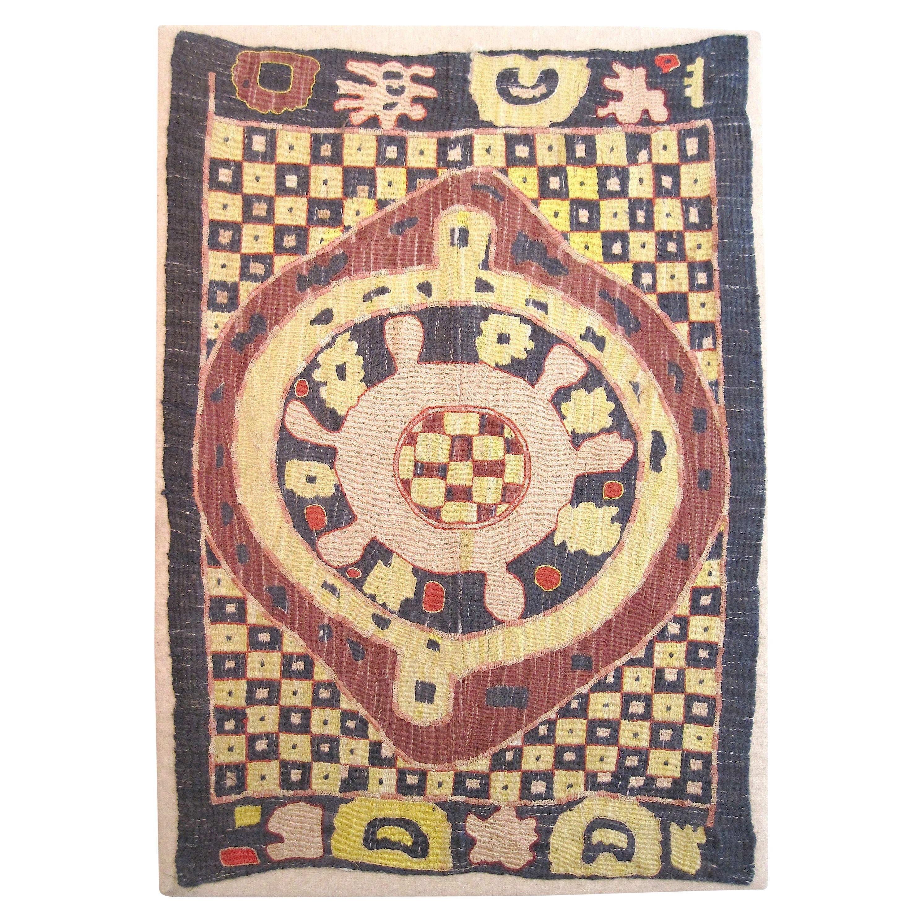 Seltene und ungewöhnliche kaukasische Kaitag-Stickerei:: ca. 1800