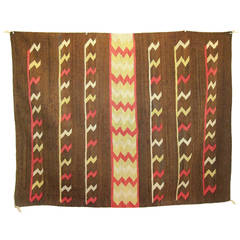 Navajo Small Weaving, Child's Wearing Blanket 8