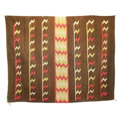 Navajo Small Weaving, Child's Wearing Blanket