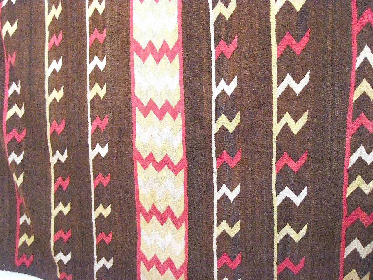 Navajo Small Weaving, Child's Wearing Blanket In Good Condition In Philadelphia, PA