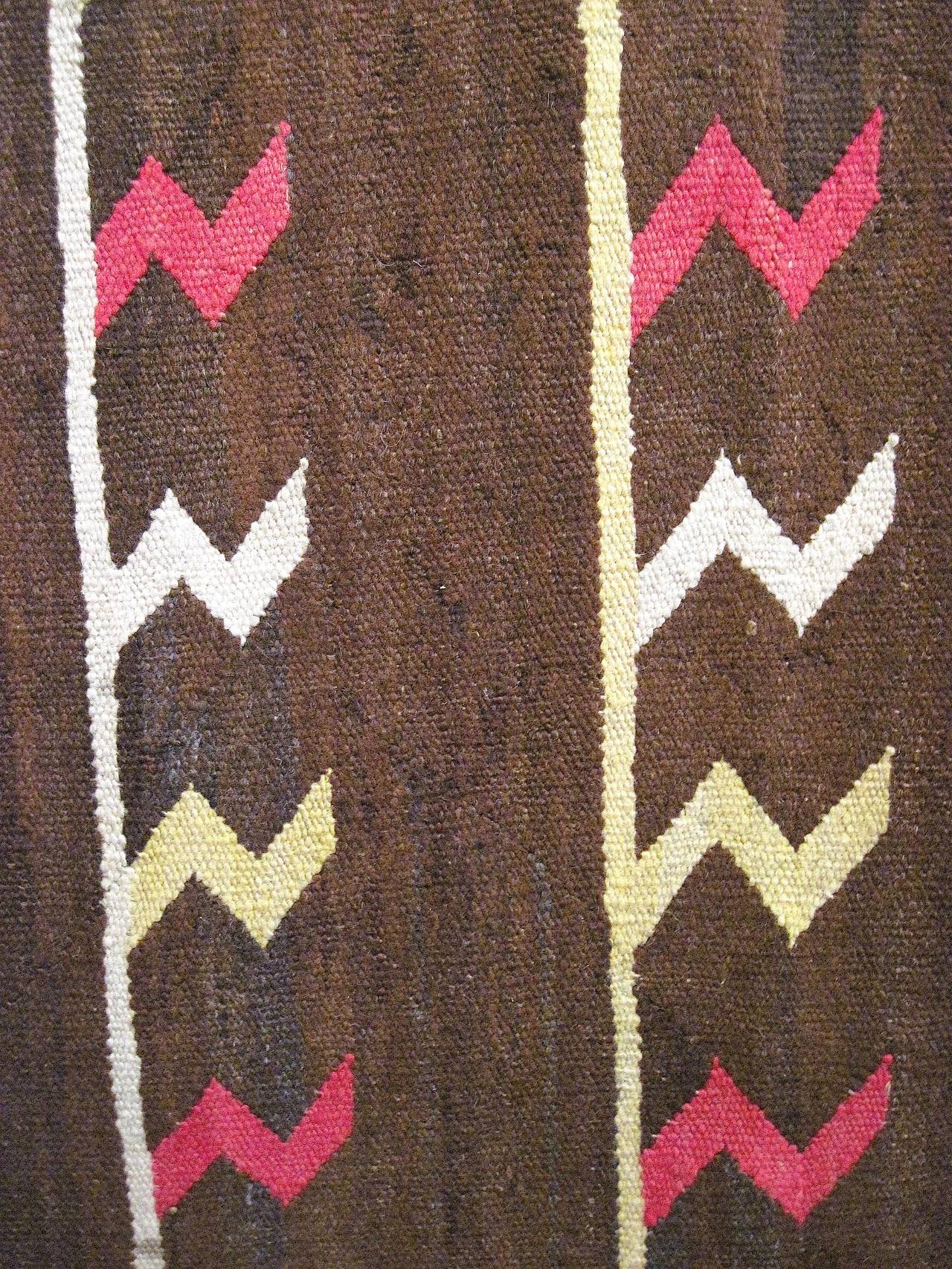 American Navajo Small Weaving, Child's Wearing Blanket