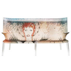 David Bowie "Wrong Guy" Transparent Polycarbonate Uncle Jack Ghost Sofa