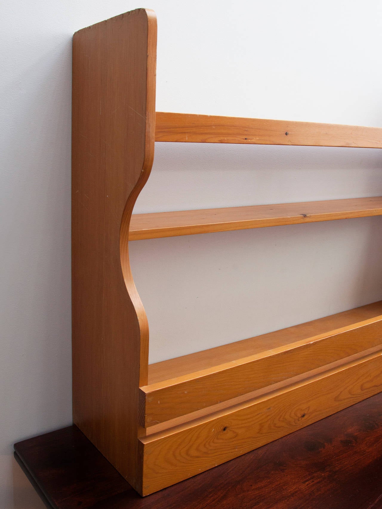 Wall-Mounted Meribel Shelf by Charlotte Perriand In Excellent Condition In Brooklyn, NY