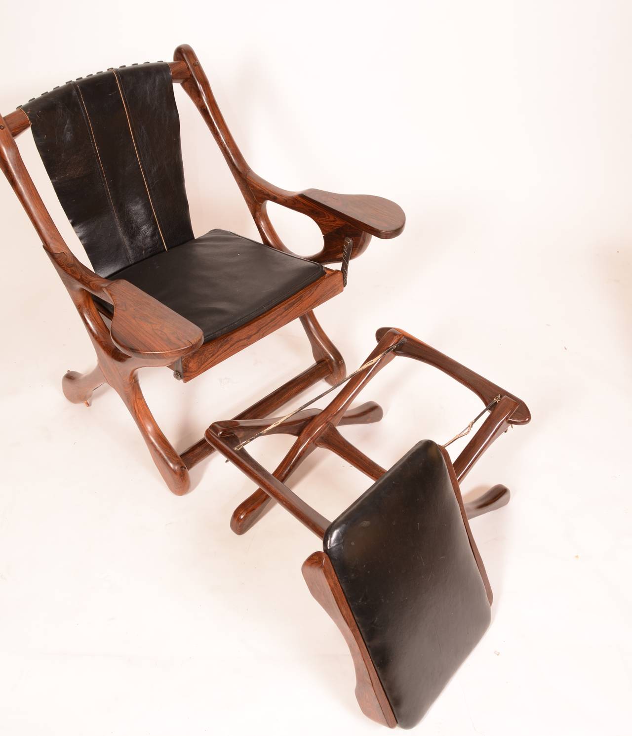 Mid-Century Modern Don Shoemaker Rosewood Sling 
