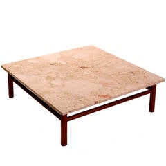 Marble-Top Coffe Table by T.H. Robsjohn Gibbings for Widdicomb 11