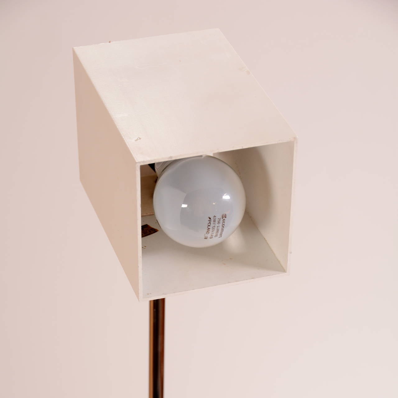 Late 20th Century Koch & Lowy Style Adjustable Cubist Floor Lamp