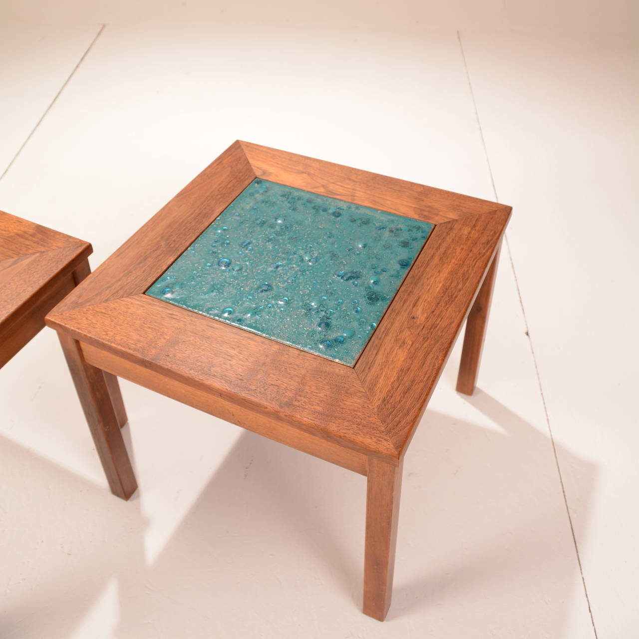 Mid-Century Modern John Keal for Brown Saltman Constellation End Tables For Sale