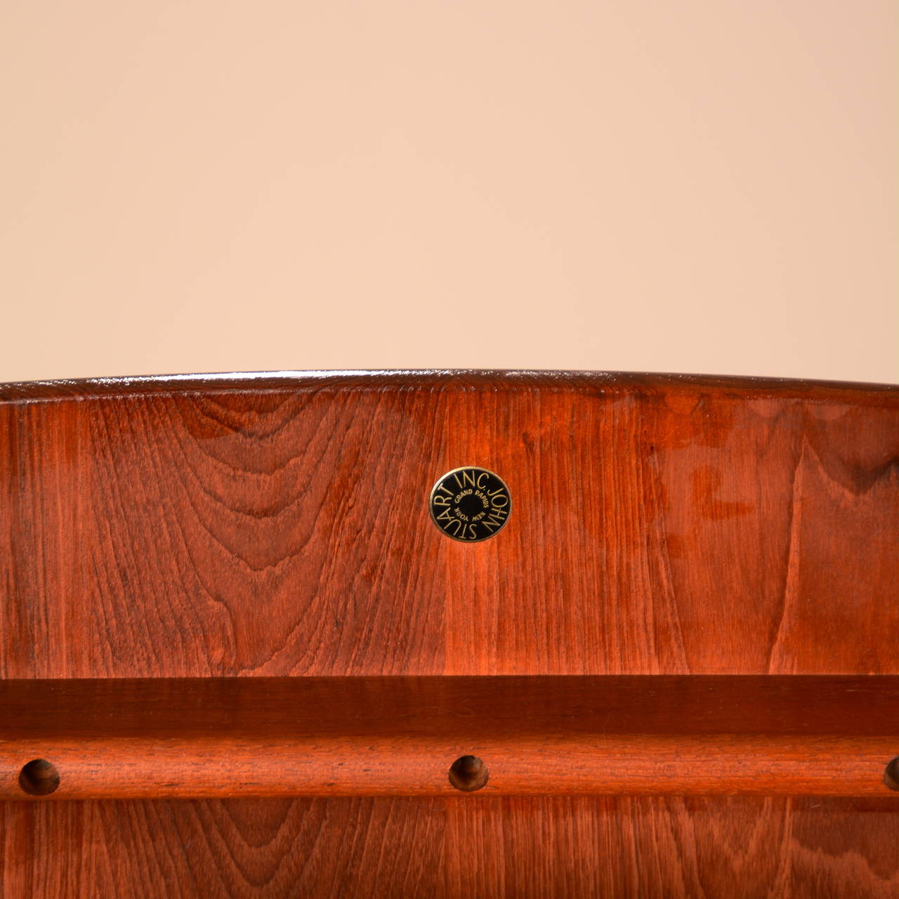 Pair of Solid Teak Tables by Tove and Edward Kindt-Larsen for John Stuart In Excellent Condition In Los Angeles, CA