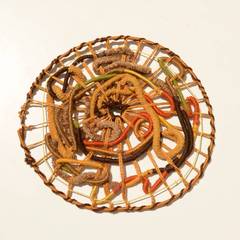 Mid Century Fiber Art by Susan Frank