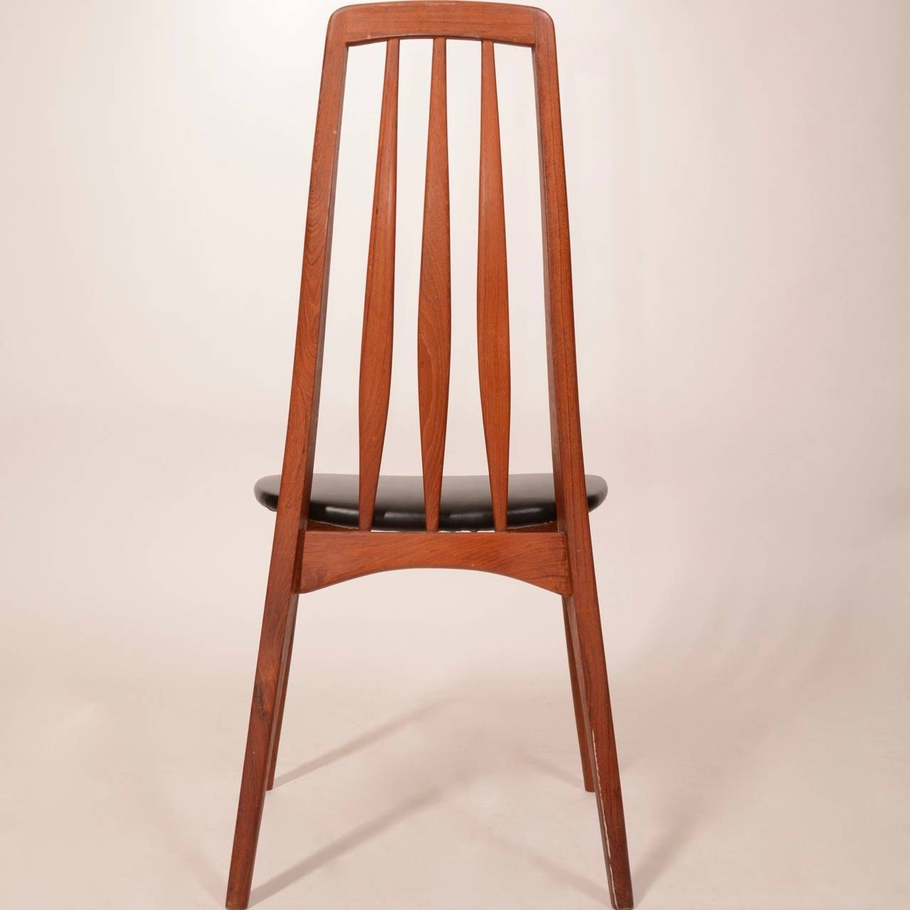 Teak Eva Chair by Neils Koefoed, Set of TWO