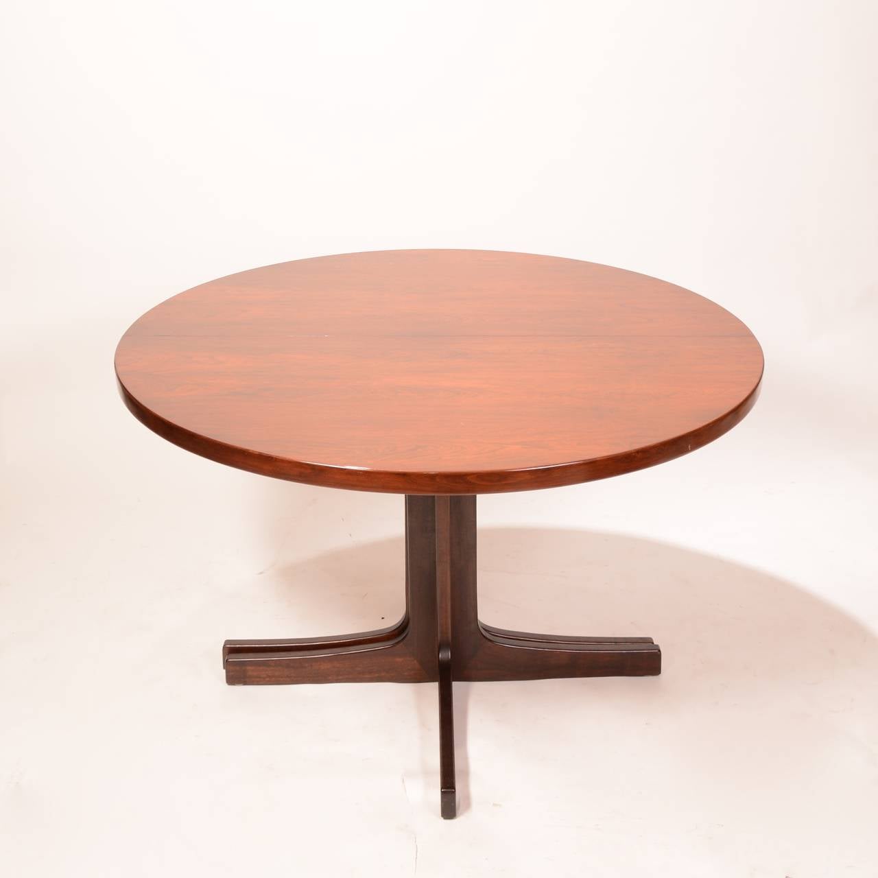 Danish Mid-Century Modern rosewood dining table by Skovmand & Andersen for MM Moreddi,  marked 