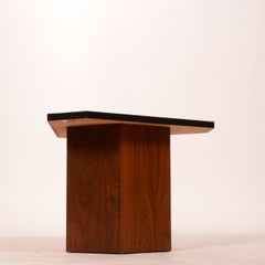 Italian Etched Brass Side Table by G. Urso