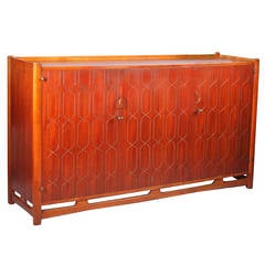 Vintage Mid Century Swedish Sideboard or Credenza by David Rosen