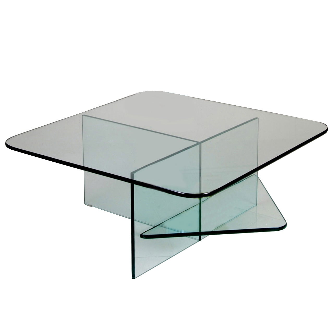 Memphis Style Modern Square Coffee Table