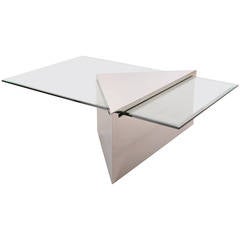 Brueton Triform Coffee Table designed by J. Wade Beam 1