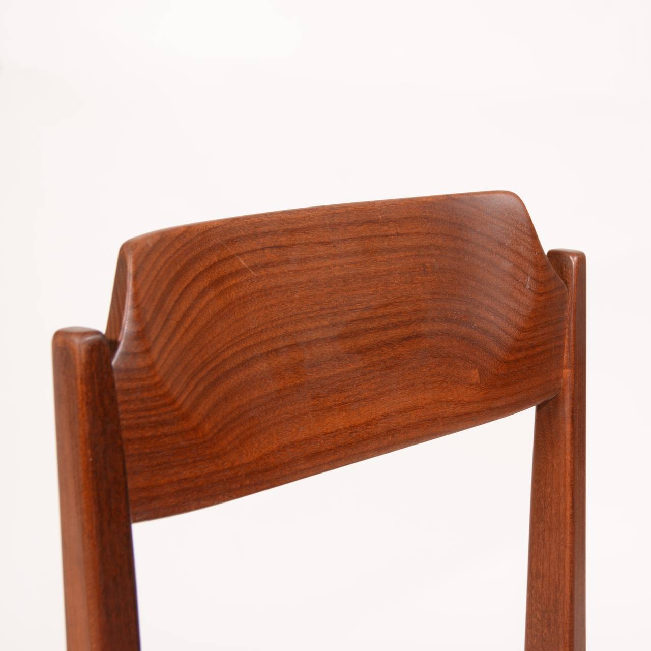 Mid-Century Modern Six Jan Kuypers for Imperial Mid Century Walnut Dining Chairs