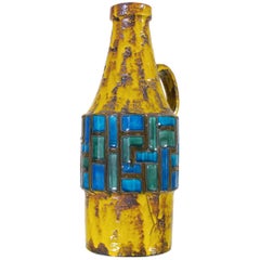 Vase en poterie moderne du milieu du siècle dernier de Scheurich
