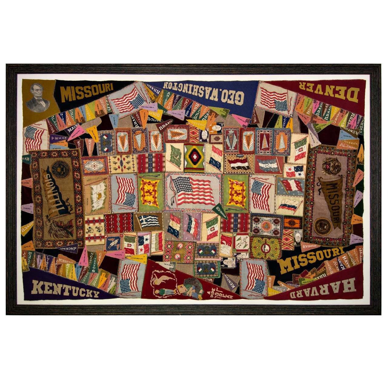 Souvenir Memory Quilt For Sale