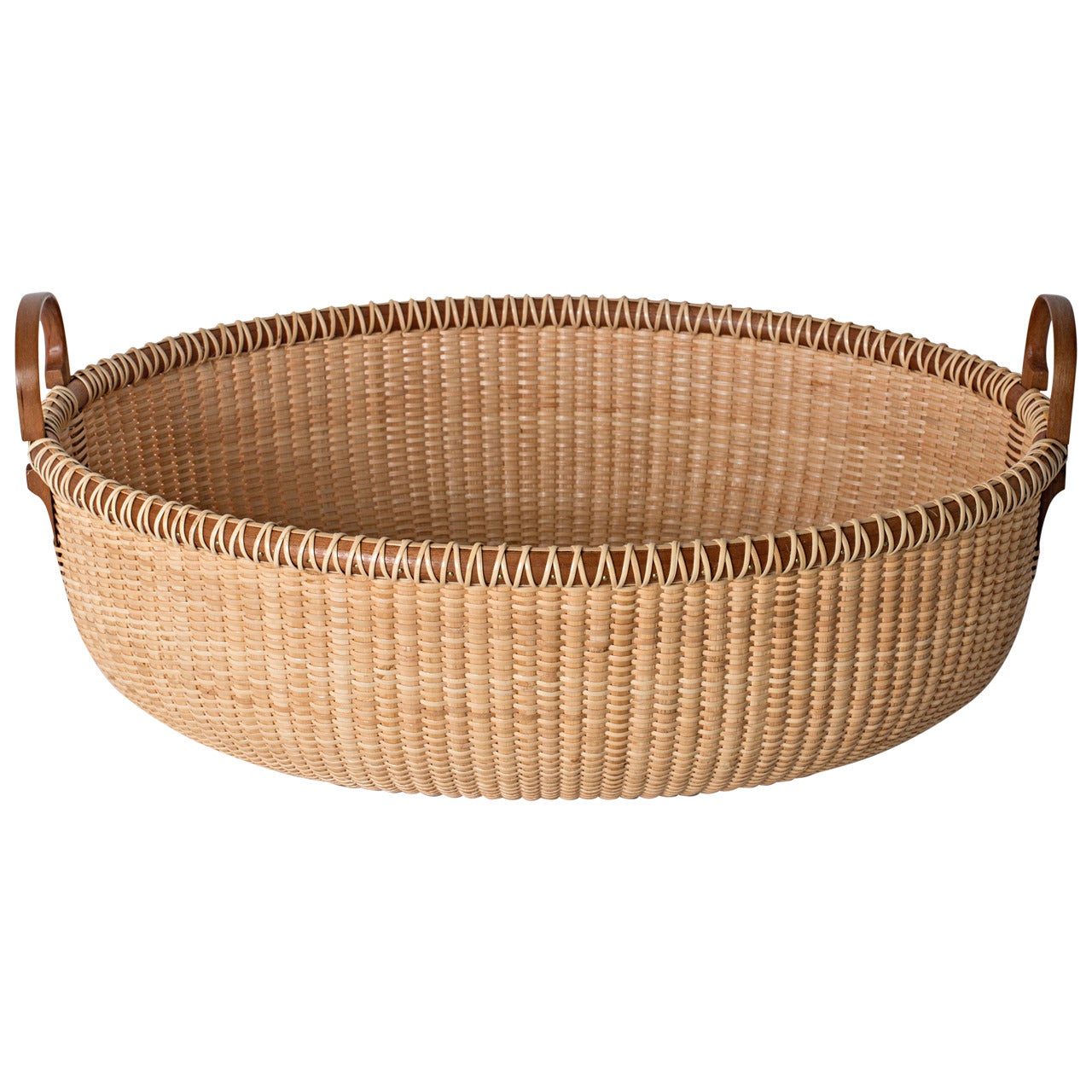 Nantucket Lightship Basket Serving Tray by Lucille LaRochelle