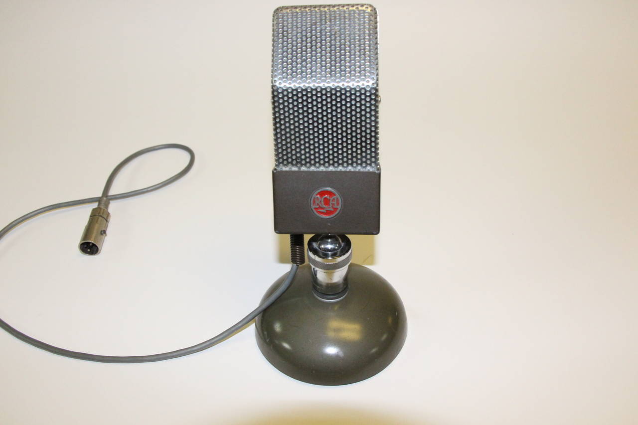 vintage rca broadcast microphones for sale