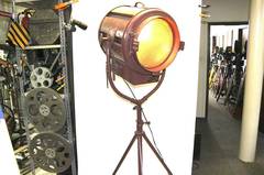 Hollywood Studio 5000 Watt Floor Lamp Sculpture on Correct Castered Stand