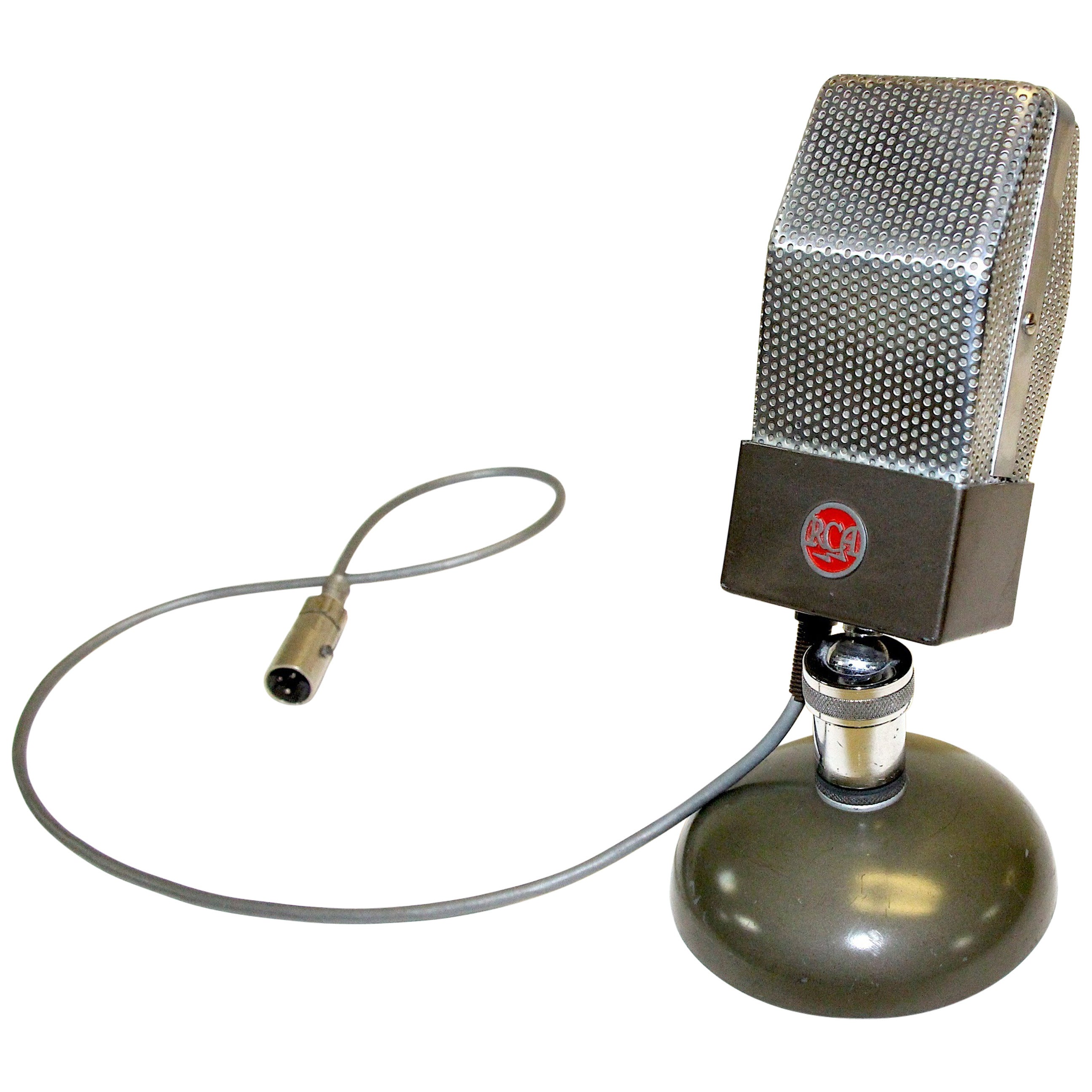 RCA Vintage Studio Microphone, Original, Iconic, circa 1930 Display as Sculpture For Sale