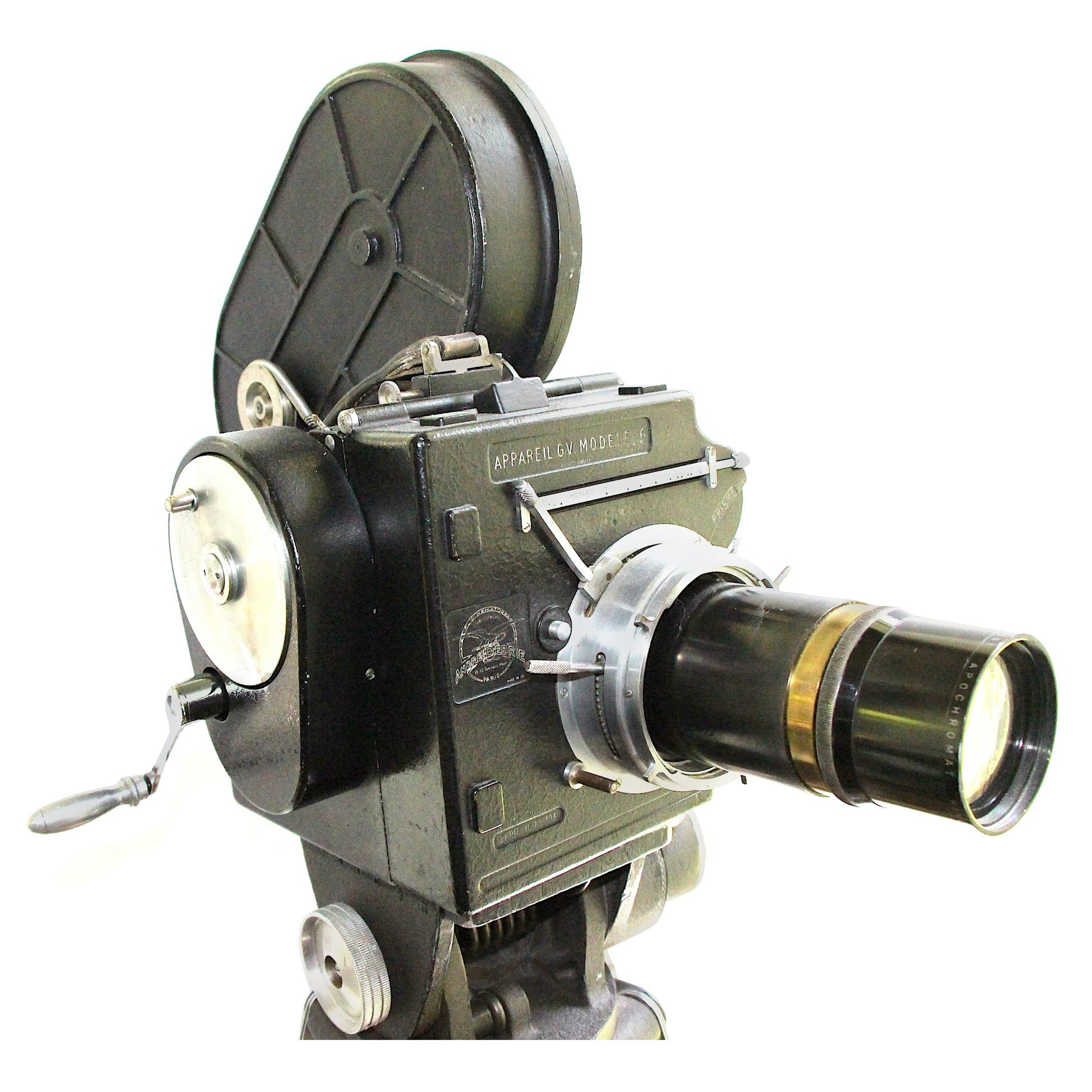 Andre Debrie 35mm Cinema Camera, circa 1925 Complete, Working as Sculpture For Sale