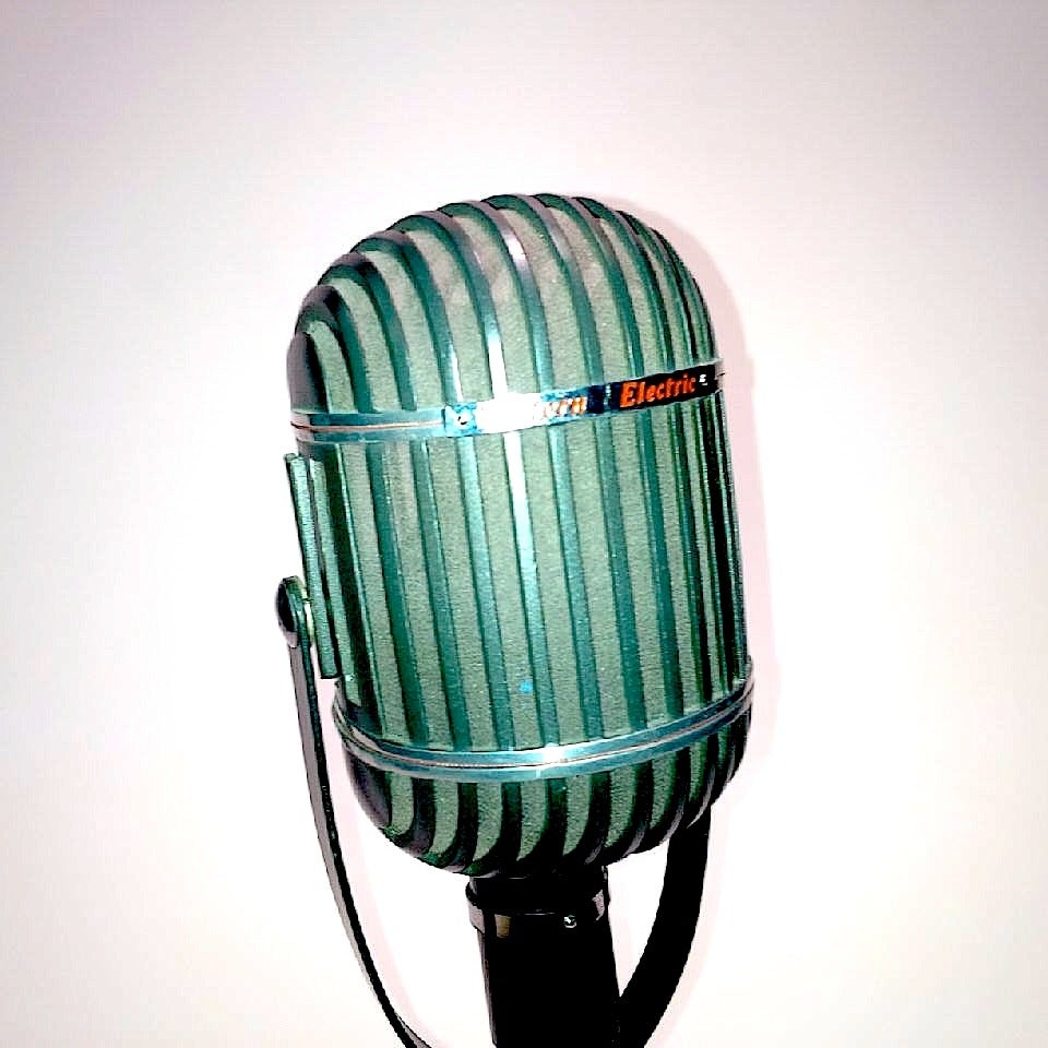 Art Deco Vintage Western Electric 639B Iconic Microphone, circa 1938